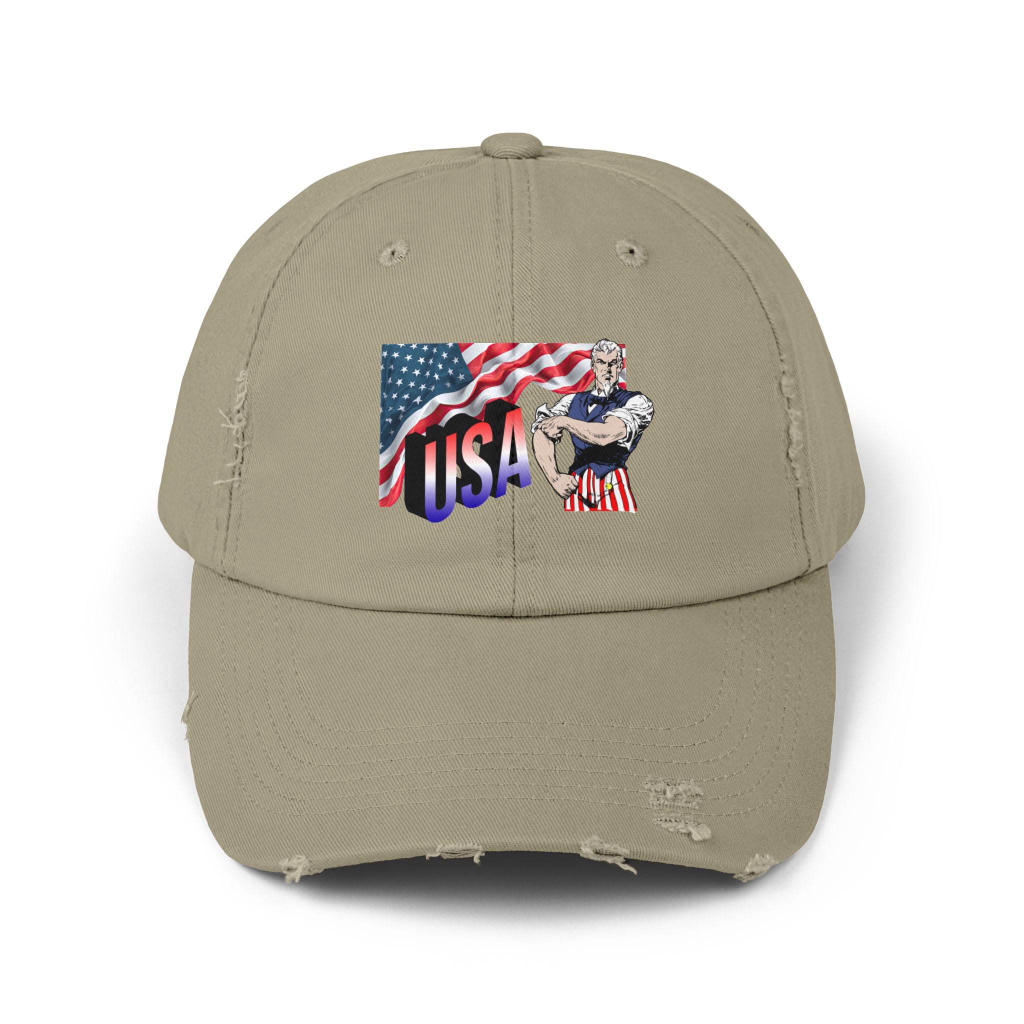 USA Flag Eagle baseball cap | Patriotic American flag hat