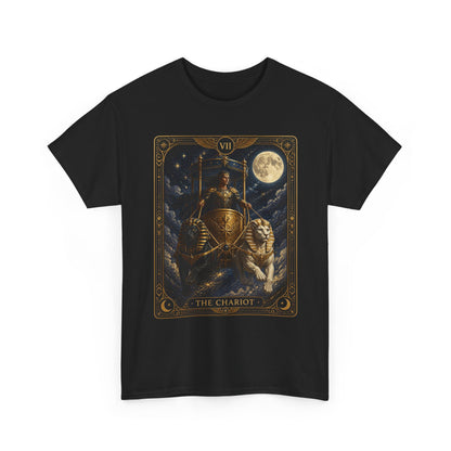 The Chariot Tarot T-Shirt — Vintage Occult Illustration Tee