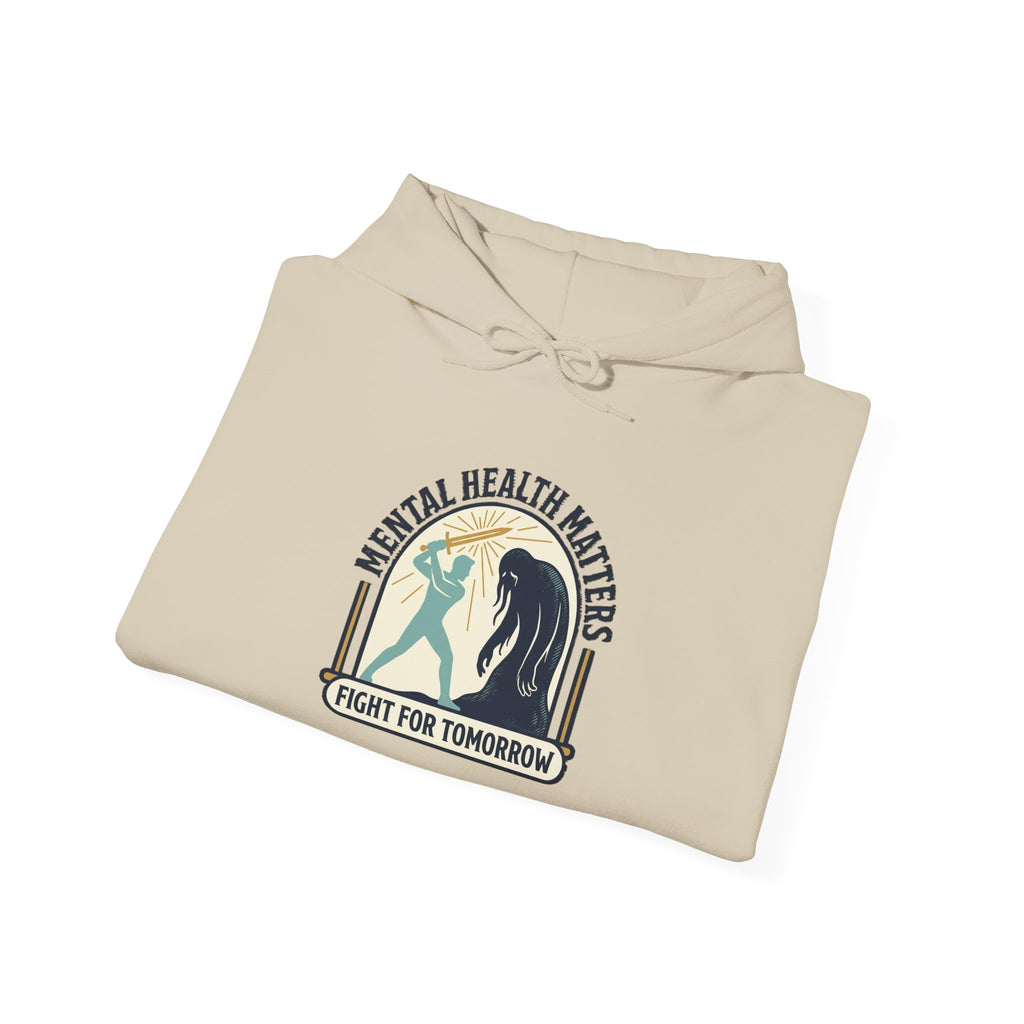 Mental Health Matters Hoodie | Wear Green, Awareness Ribbon, Self-Care