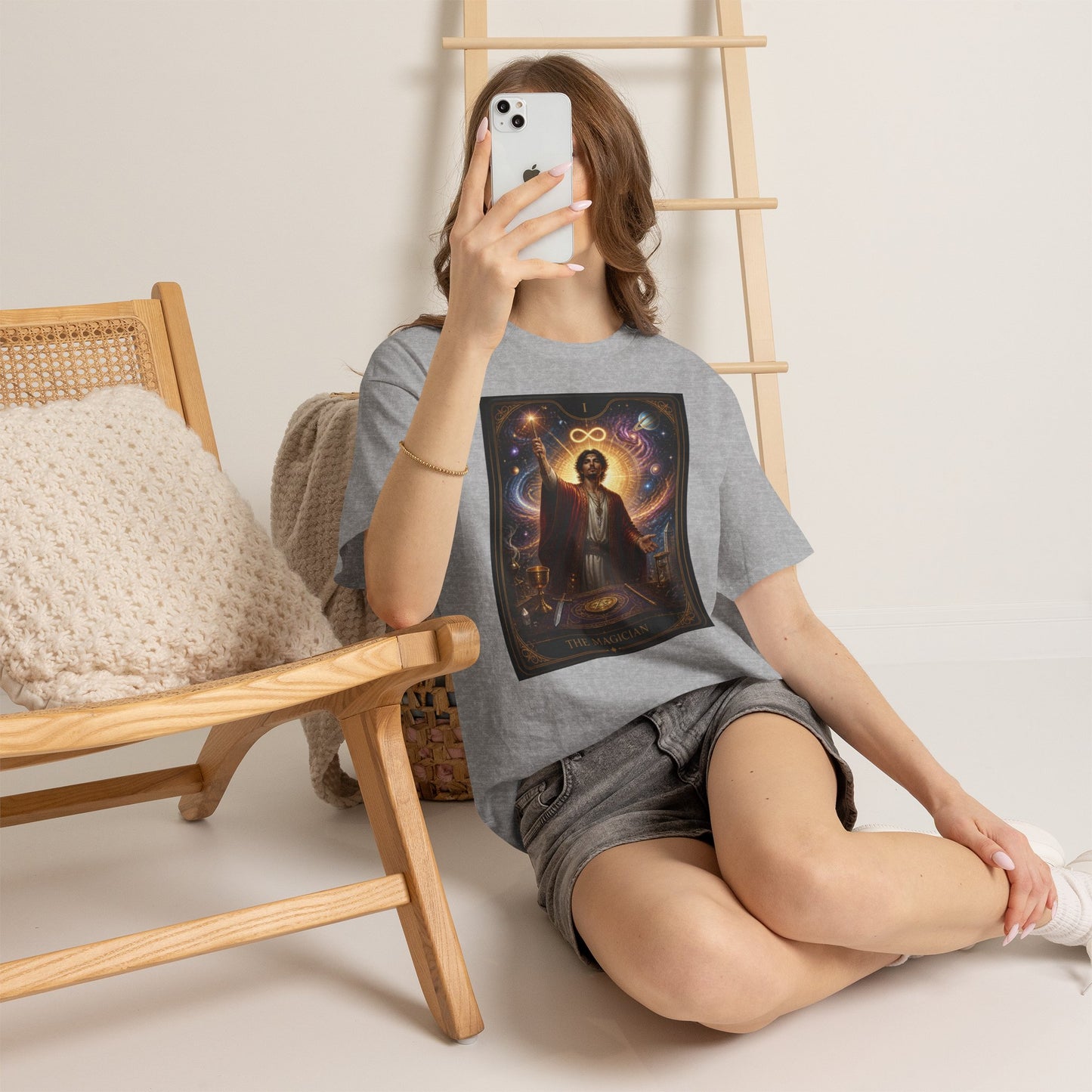 Mystic Magician Tarot T-Shirt — The Magus Arcana Illustration Tee