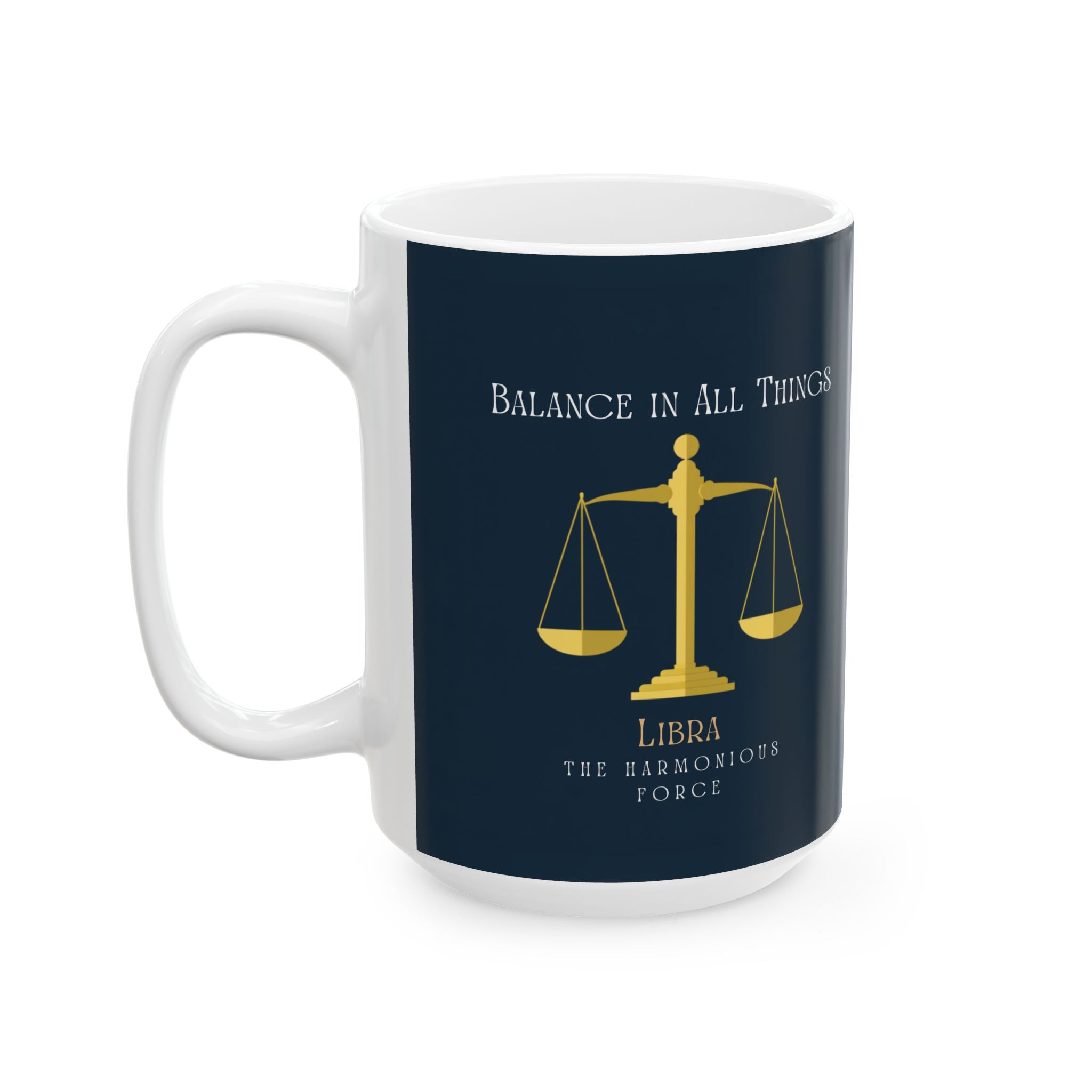 Libra Zodiac Mug – Libra Zodiac Astrology Coffee Cup