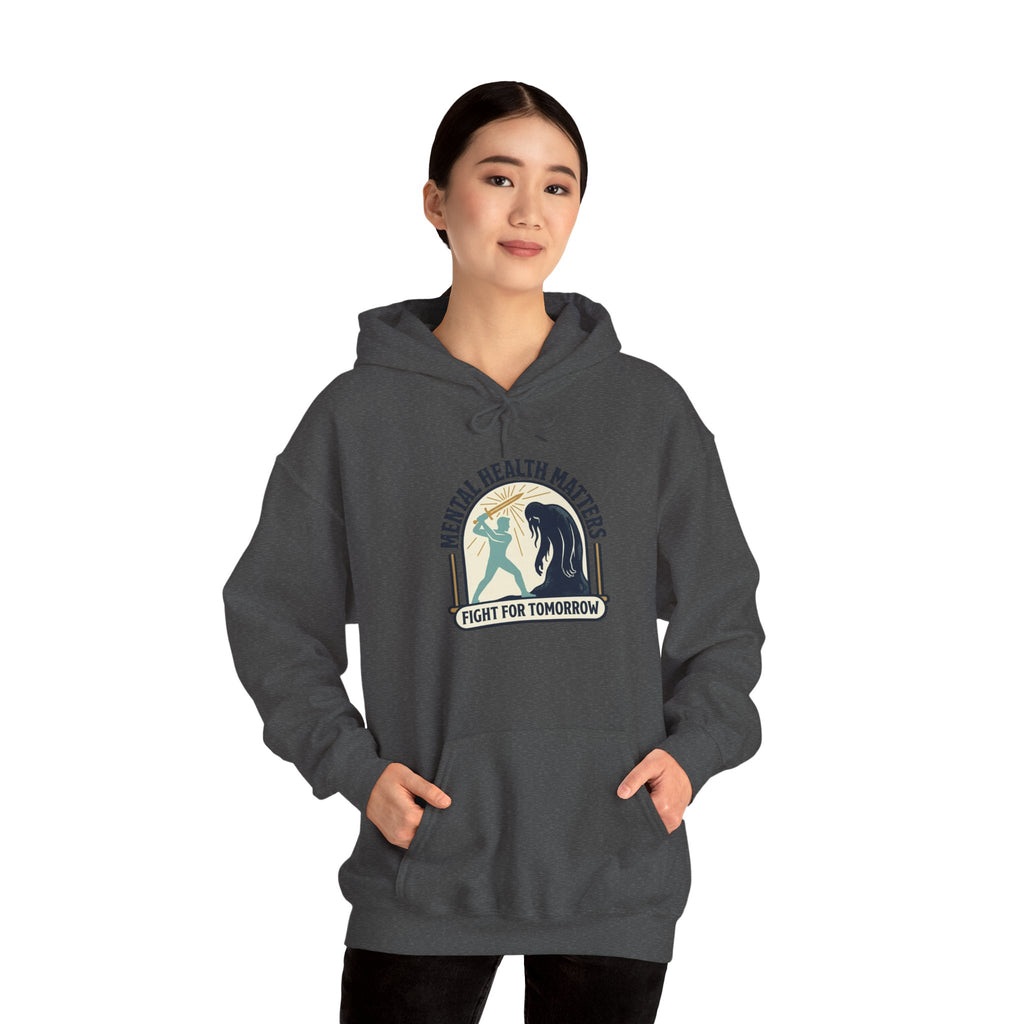 Mental Health Matters Hoodie | Wear Green, Awareness Ribbon, Self-Care