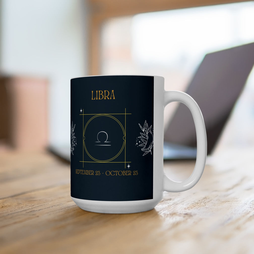 Libra Zodiac Mug – Libra Zodiac Astrology Coffee Cup