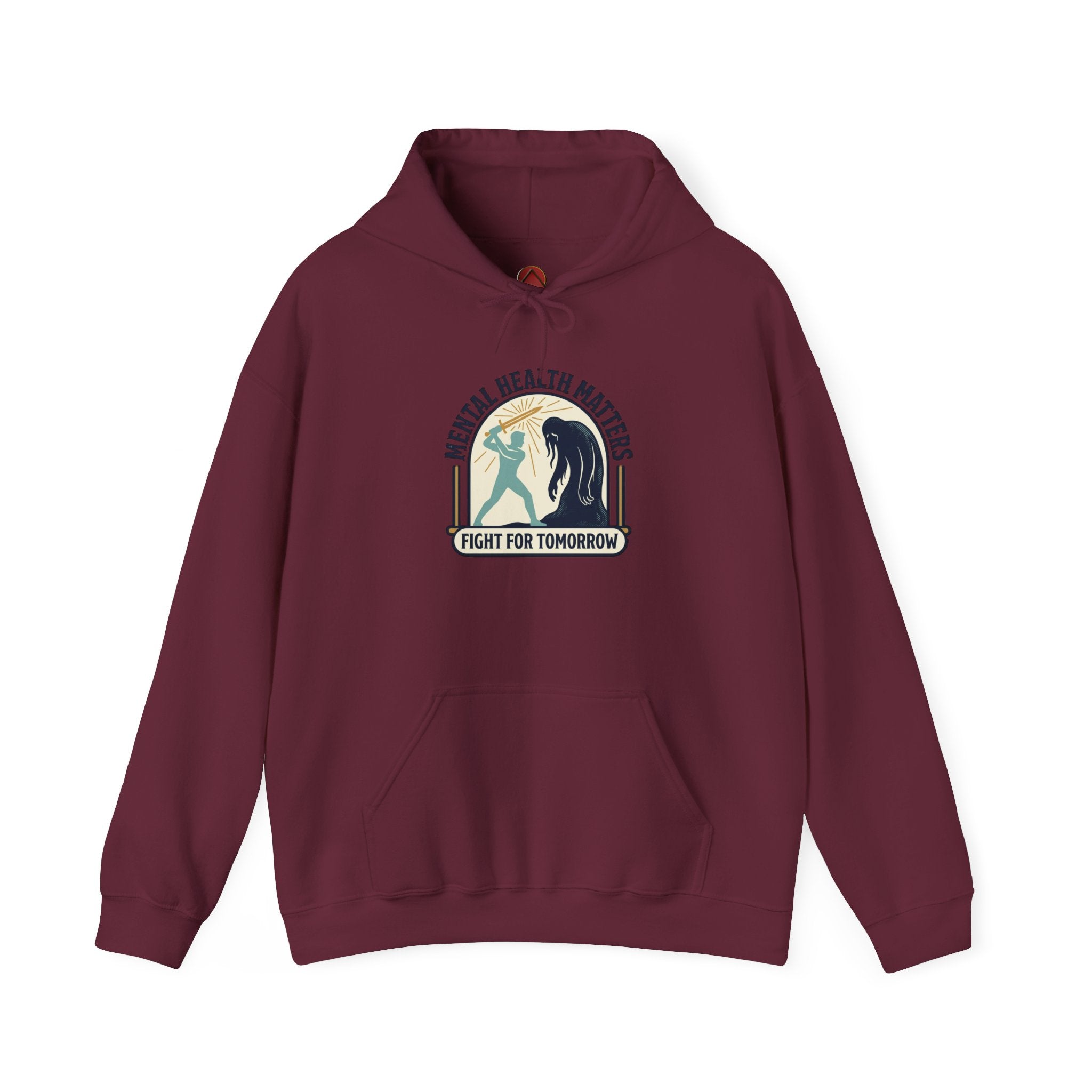 Mental Health Matters Hoodie | Wear Green, Awareness Ribbon, Self-Care