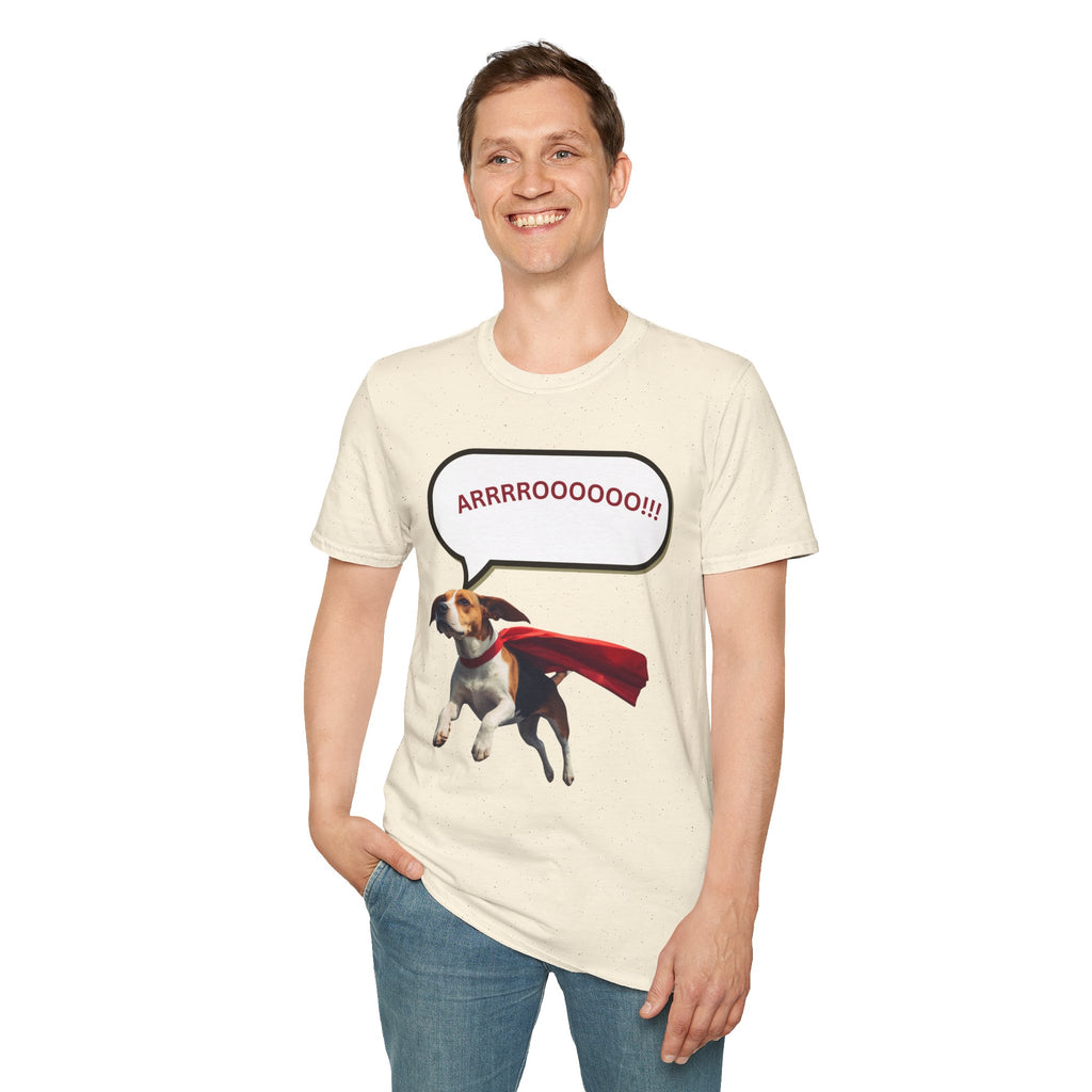 Beagle the Superdog 'ARRRROOOOO!!!' T‑Shirt