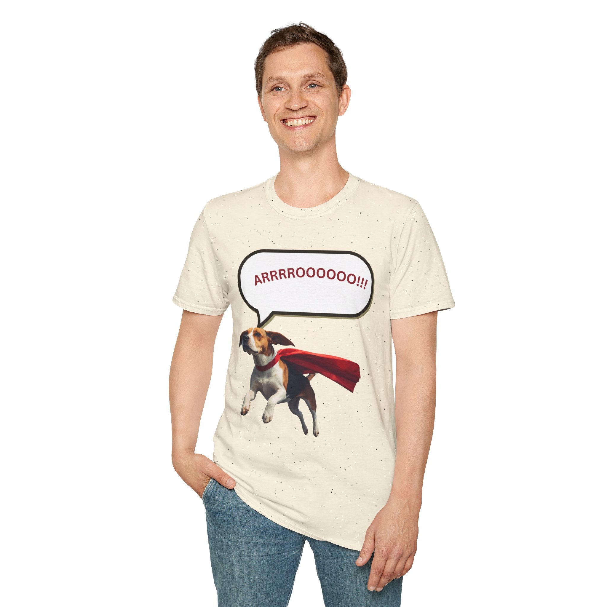 Beagle the Superdog 'ARRRROOOOO!!!' T‑Shirt