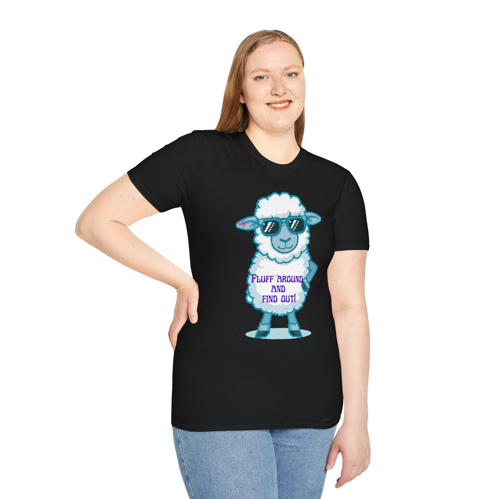Sassy Sheep T-Shirt — Fluff Around and Find Out Graphic Tee