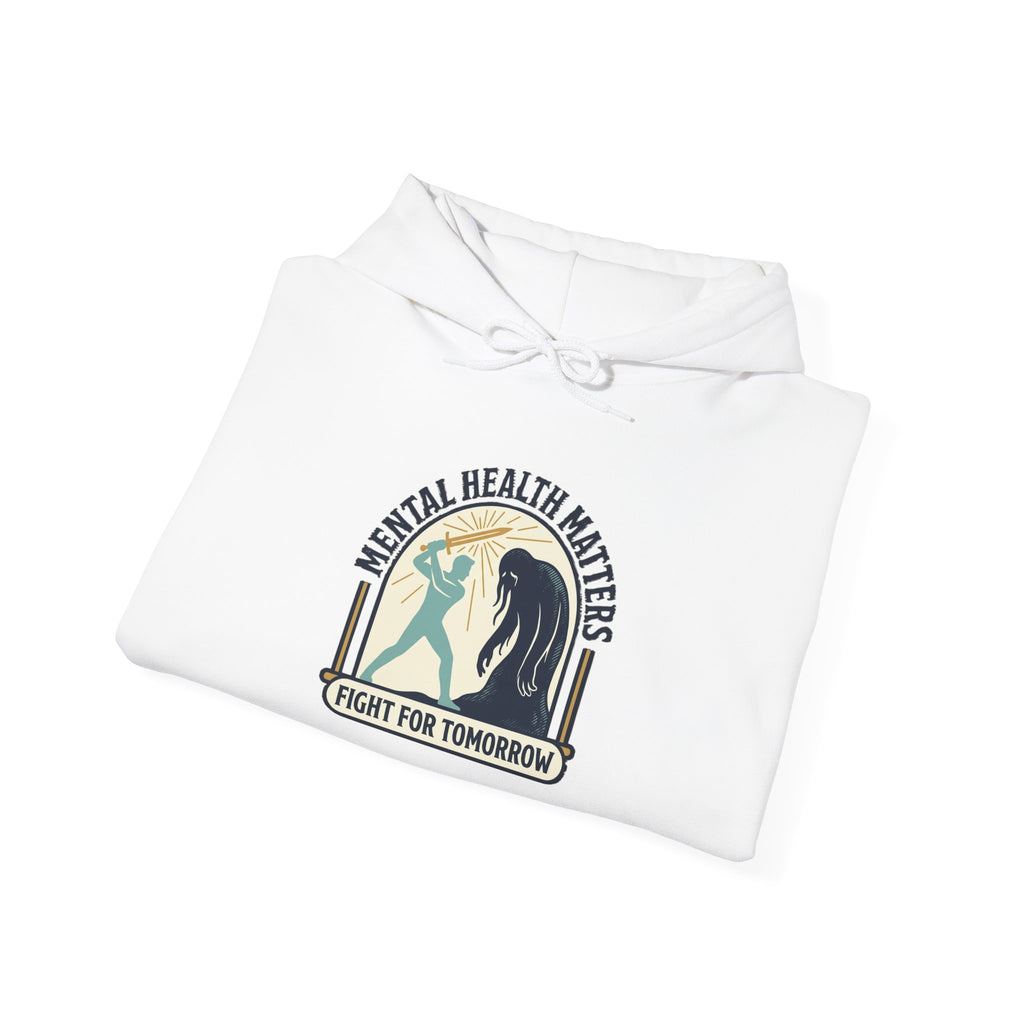 Mental Health Matters Hoodie | Wear Green, Awareness Ribbon, Self-Care