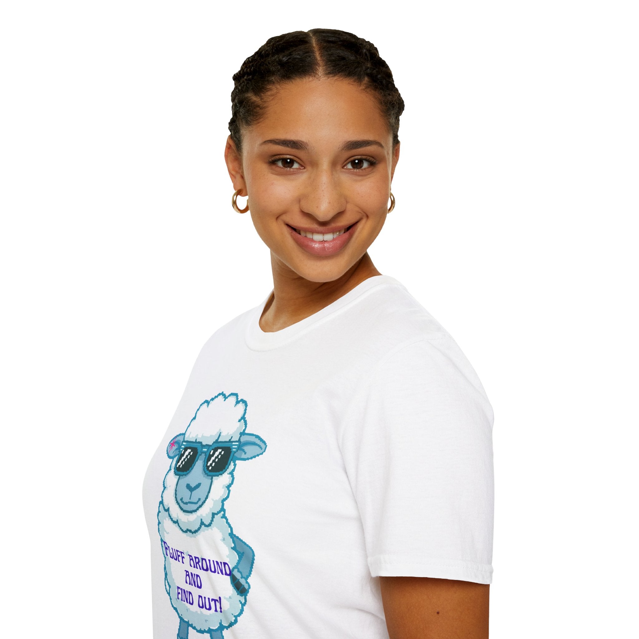 Sassy Sheep T-Shirt — Fluff Around and Find Out Graphic Tee