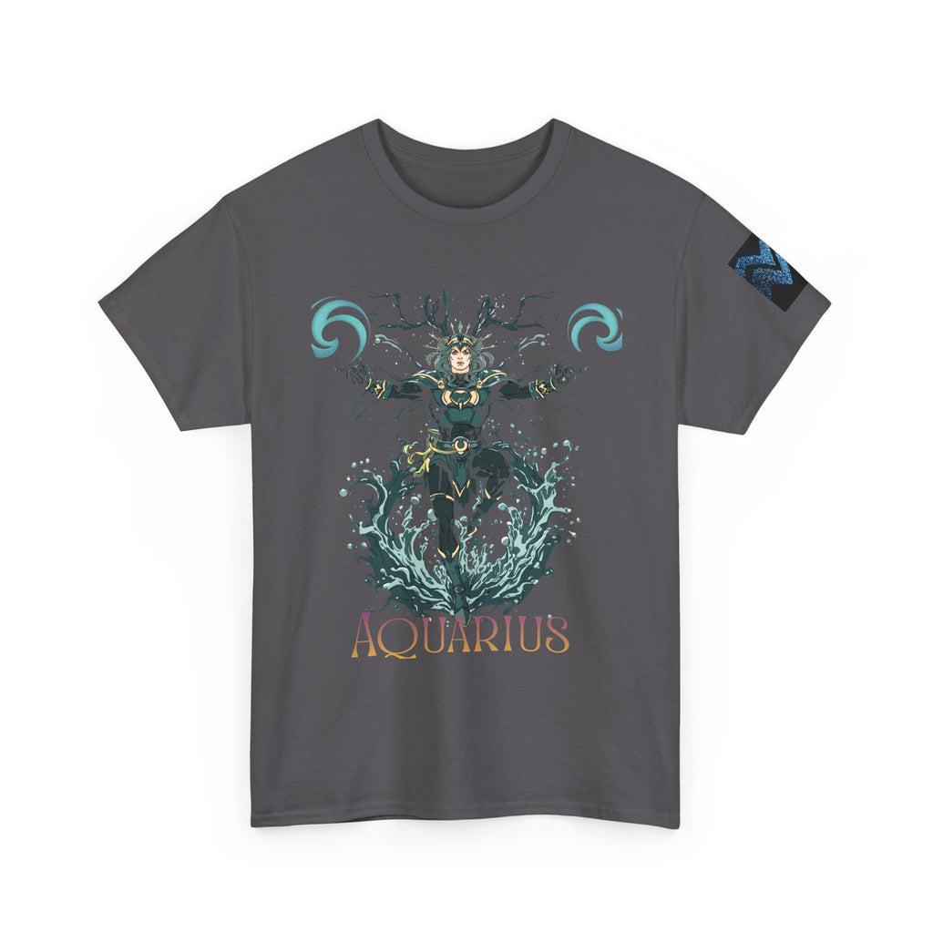 Aquarius Zodiac T‑Shirt — Aquarius Astrology Tee