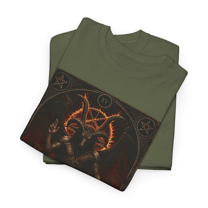 The Devil Tarot T‑Shirt — Occult Gothic Tarot Card Tee