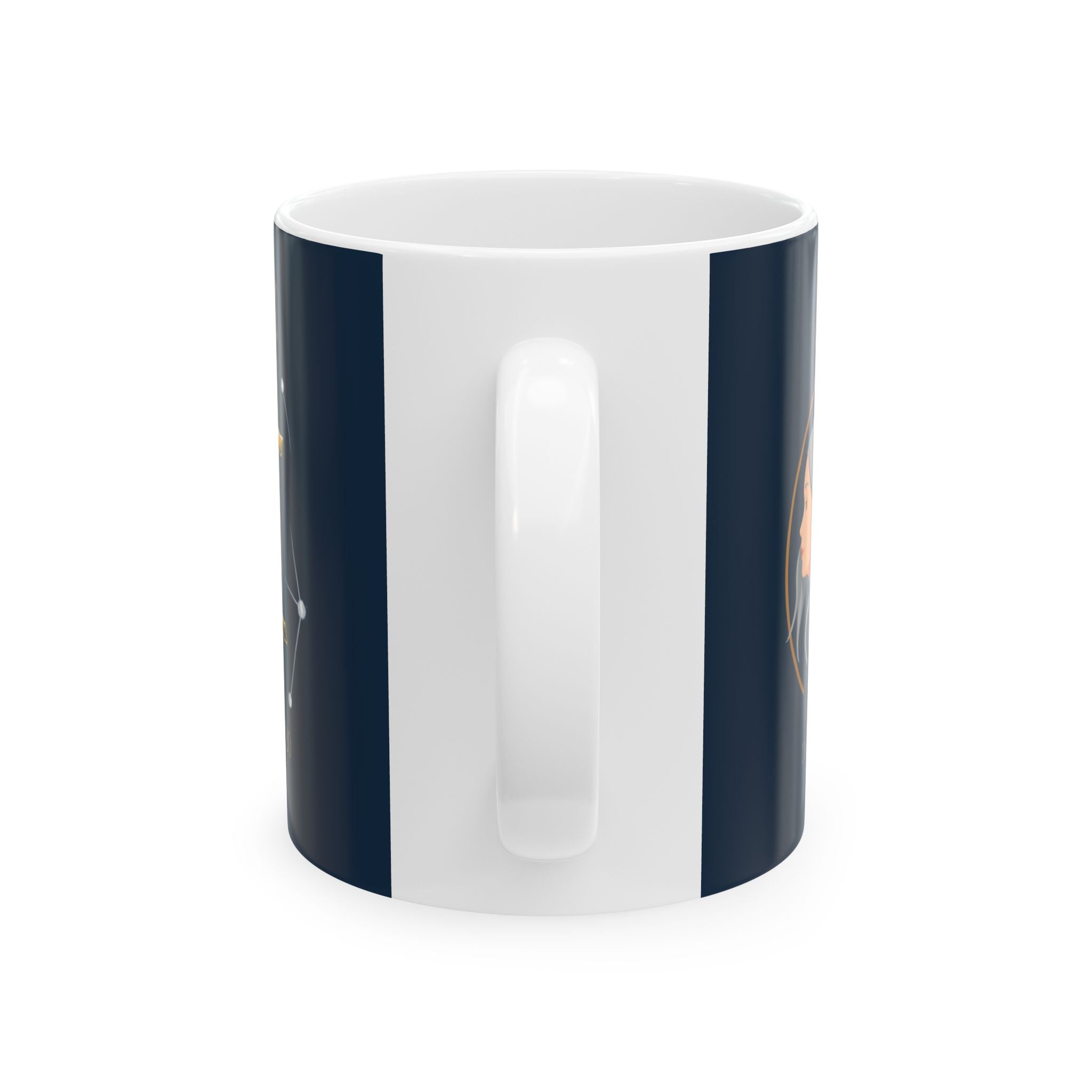 Gemini Constellation Ceramic Mug — Zodiac Astrology Coffee Cup (11oz/15oz)