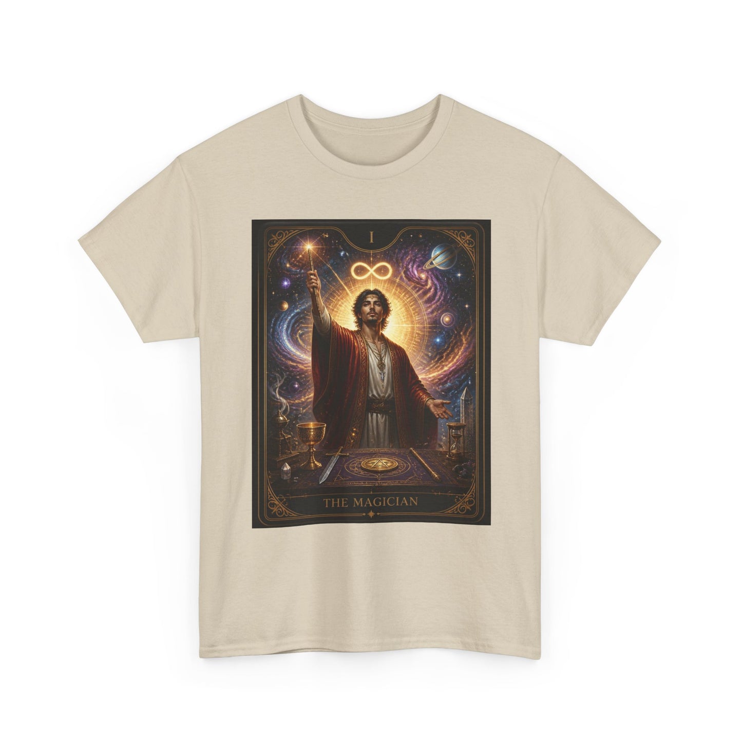 Mystic Magician Tarot T-Shirt — The Magus Arcana Illustration Tee