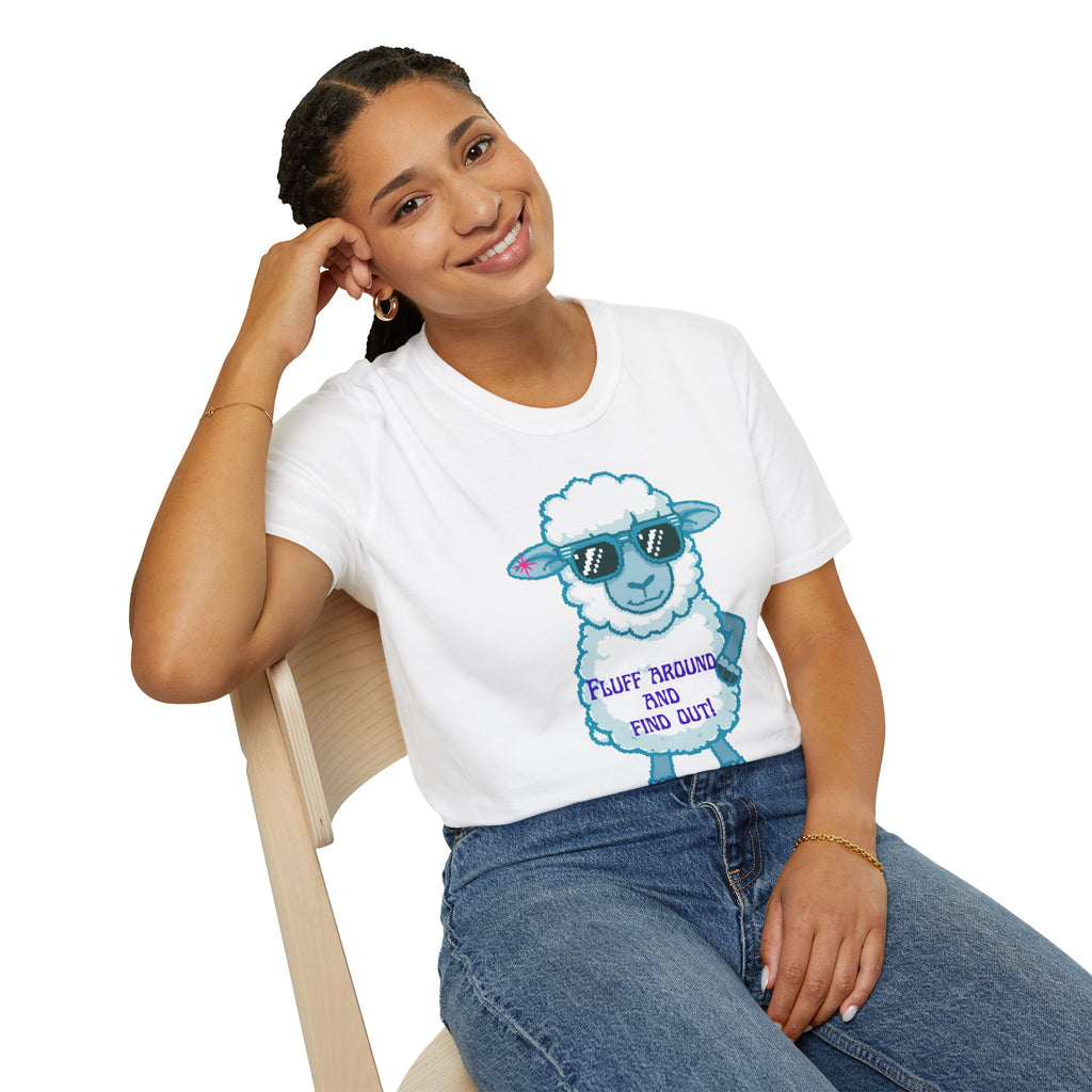 Sassy Sheep T-Shirt — Fluff Around and Find Out Graphic Tee