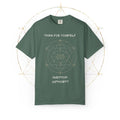 Think For Yourself geometric sacred geometry design T-Shirt | Question Authority