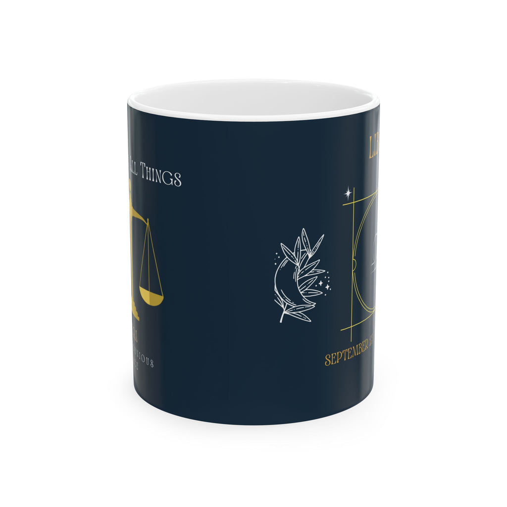 Libra Zodiac Mug – Libra Zodiac Astrology Coffee Cup