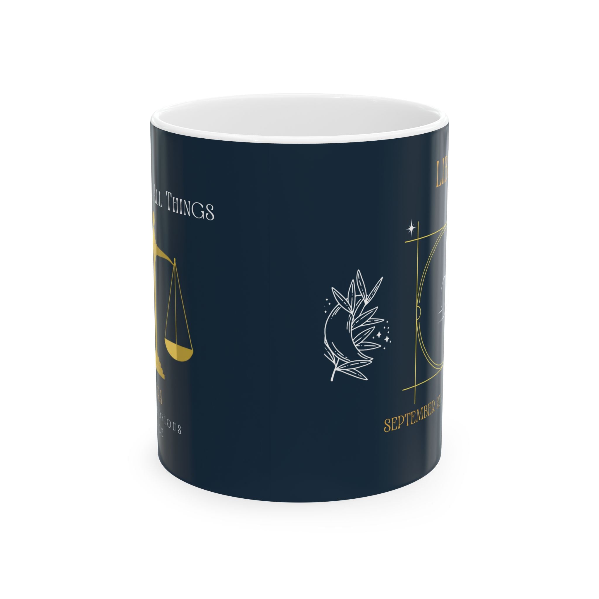 Libra Zodiac Mug – Libra Zodiac Astrology Coffee Cup