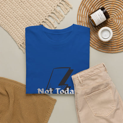 Lightning Bolt Graphic Tee – "Not Today Muggle" Minimalist Fan T‑Shirt