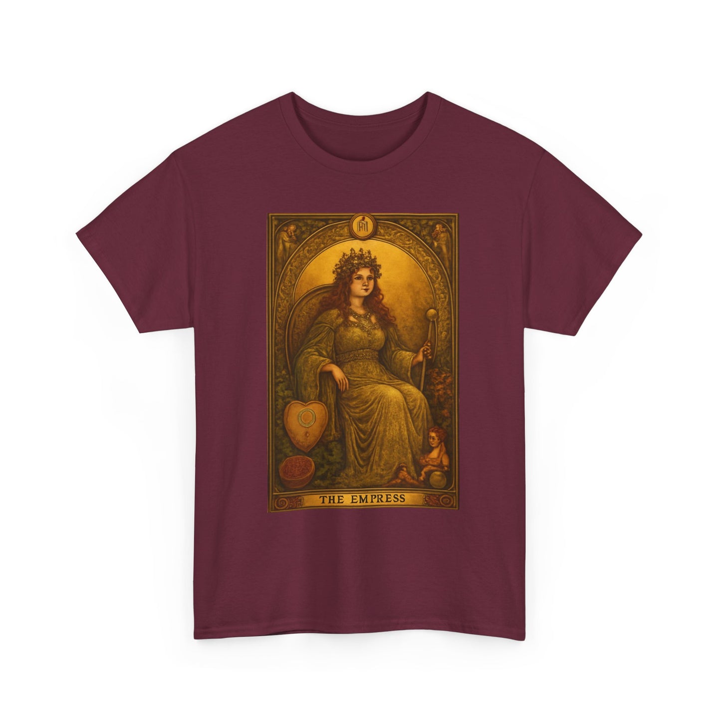 The Empress Tarot Card T-Shirt — Vintage Occult Astrology Graphic Tee