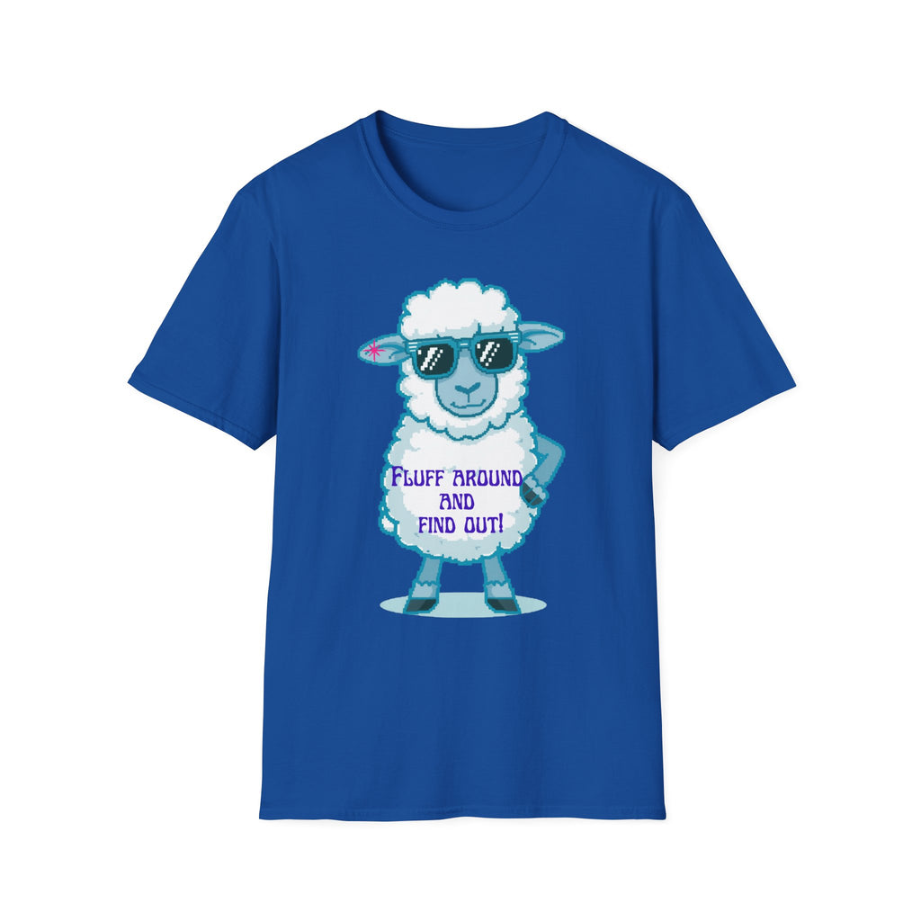 Sassy Sheep T-Shirt — Fluff Around and Find Out Graphic Tee