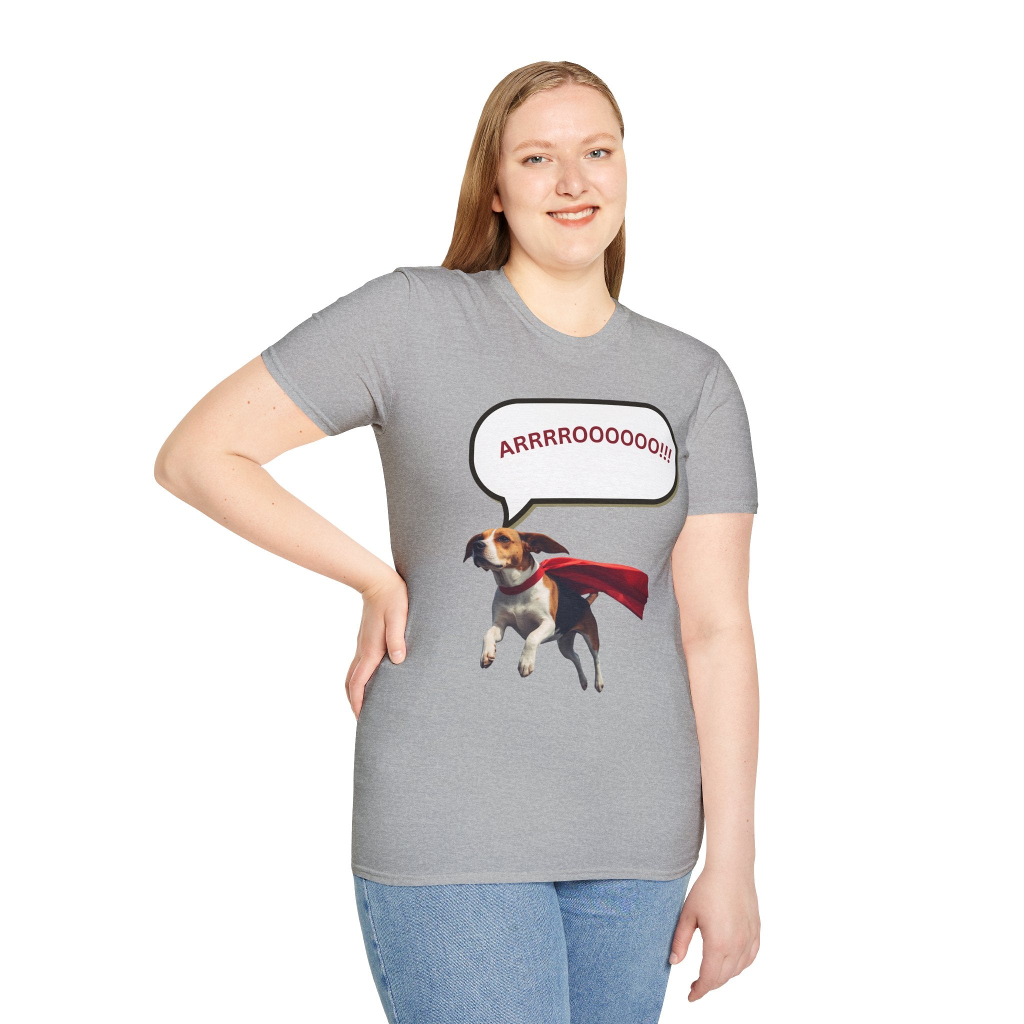 Beagle the Superdog 'ARRRROOOOO!!!' T‑Shirt