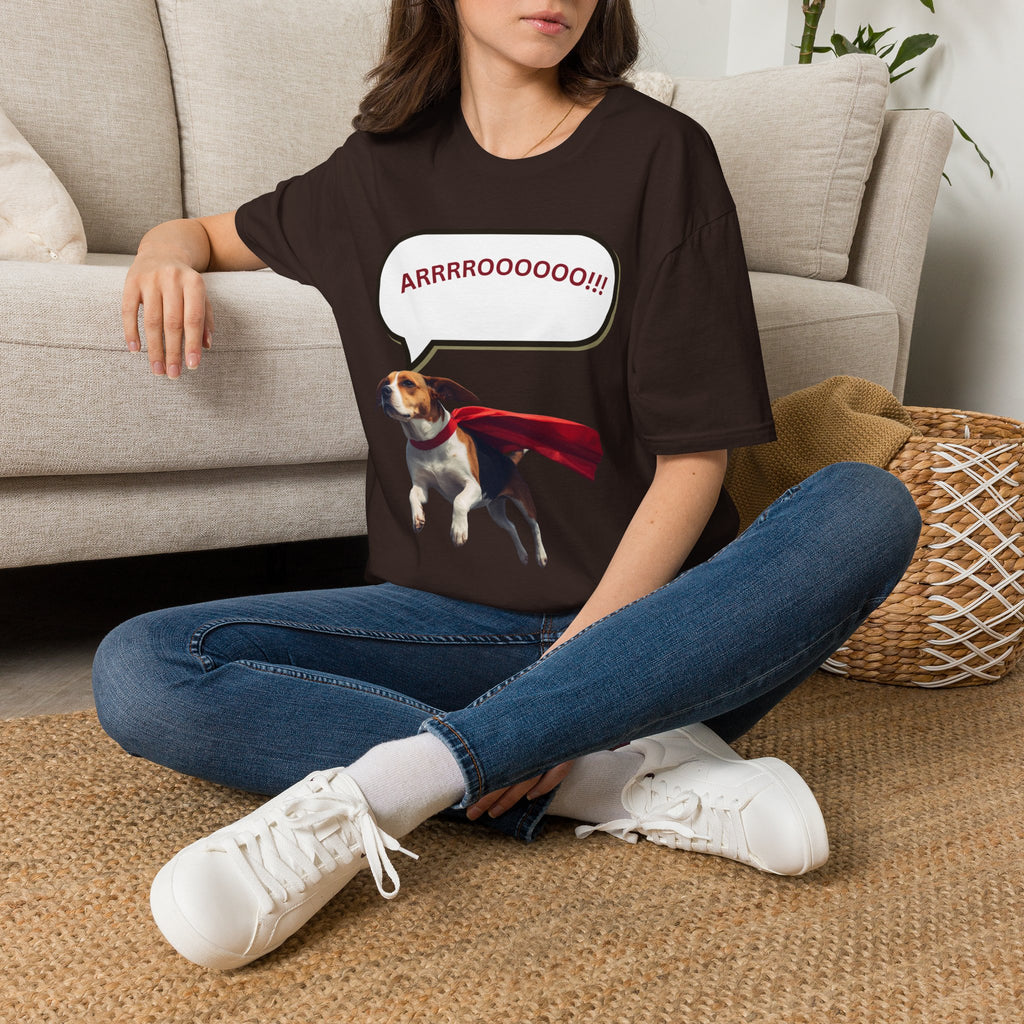 Beagle the Superdog 'ARRRROOOOO!!!' T‑Shirt