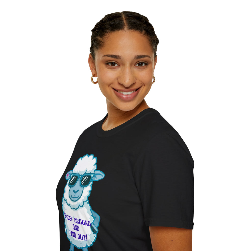 Sassy Sheep T-Shirt — Fluff Around and Find Out Graphic Tee