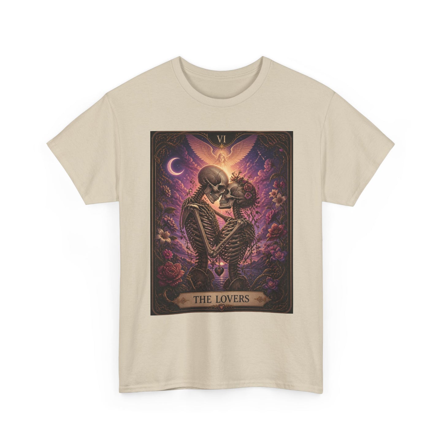 Tarot 'The Lovers' Skeleton Kiss Tee