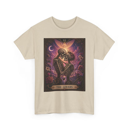 Tarot 'The Lovers' Skeleton Kiss Tee