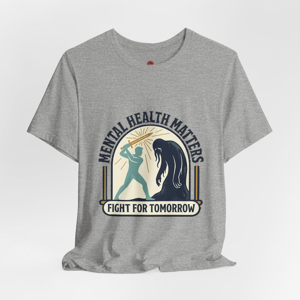Mental Health Matters Tee | Wear Green, Awareness Ribbon, Be Kind