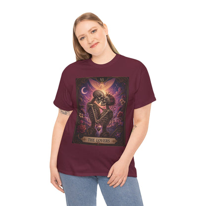 Tarot 'The Lovers' Skeleton Kiss Tee