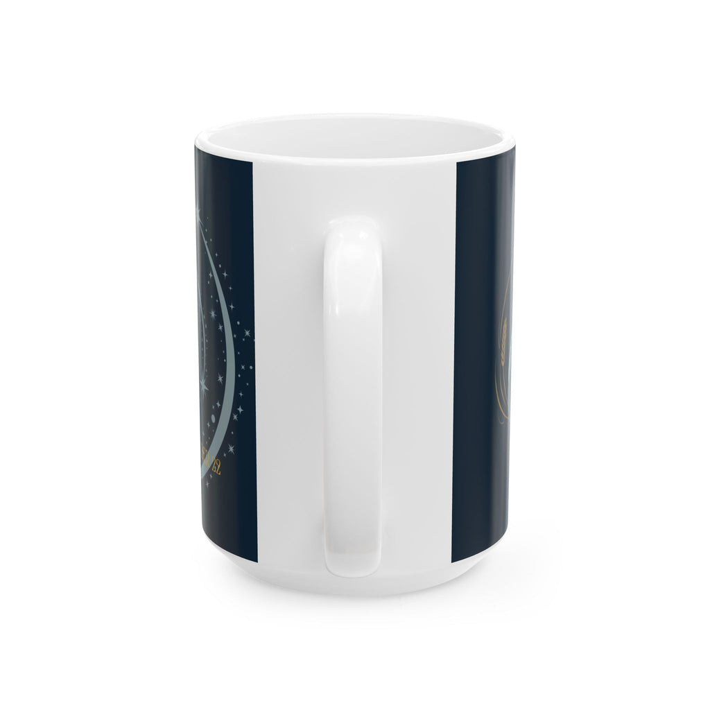 Virgo Constellation Ceramic Mug — Zodiac Astrology Coffee Cup (August–September)