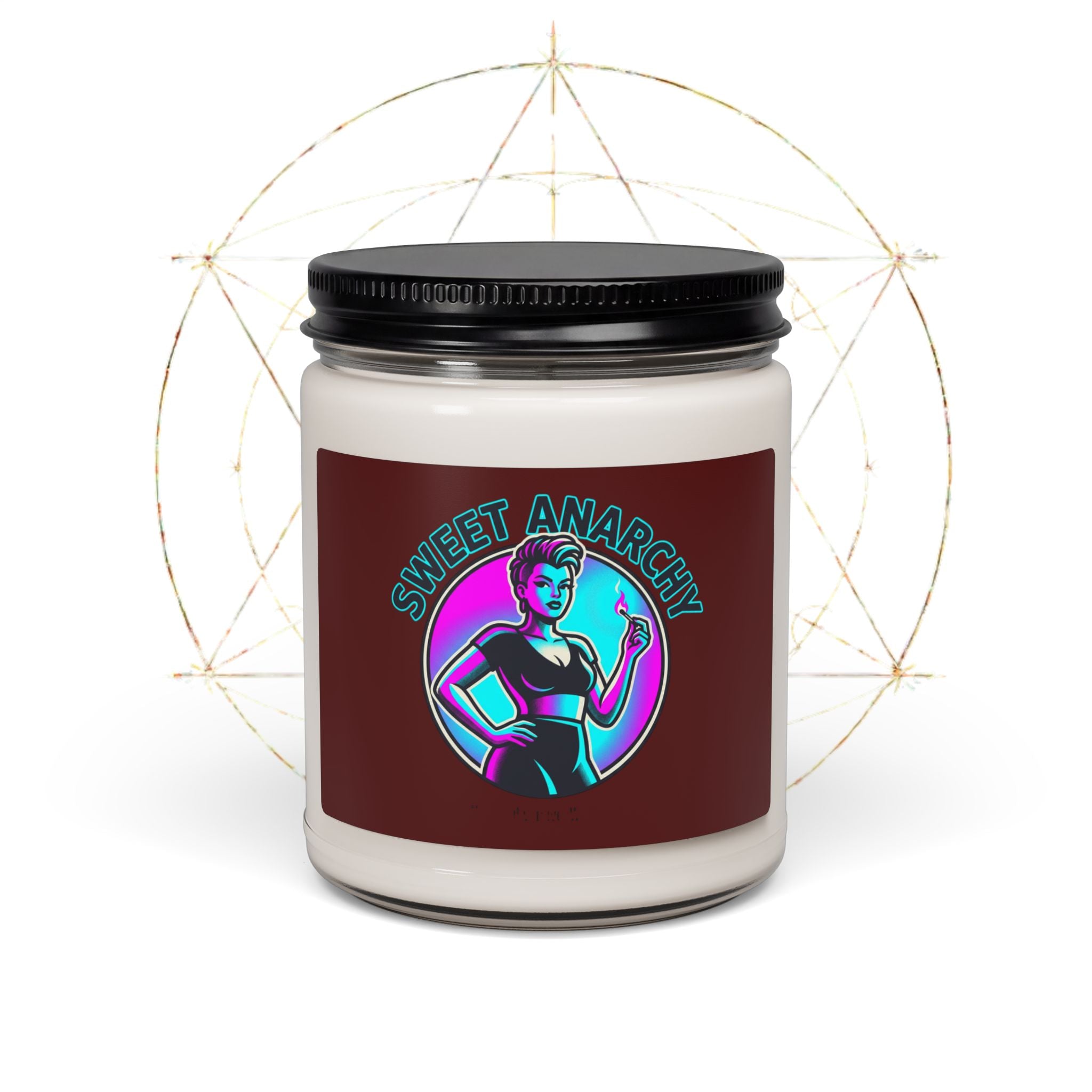 Sweet Anarchy Candle  | Scented Soy Candle, 9oz