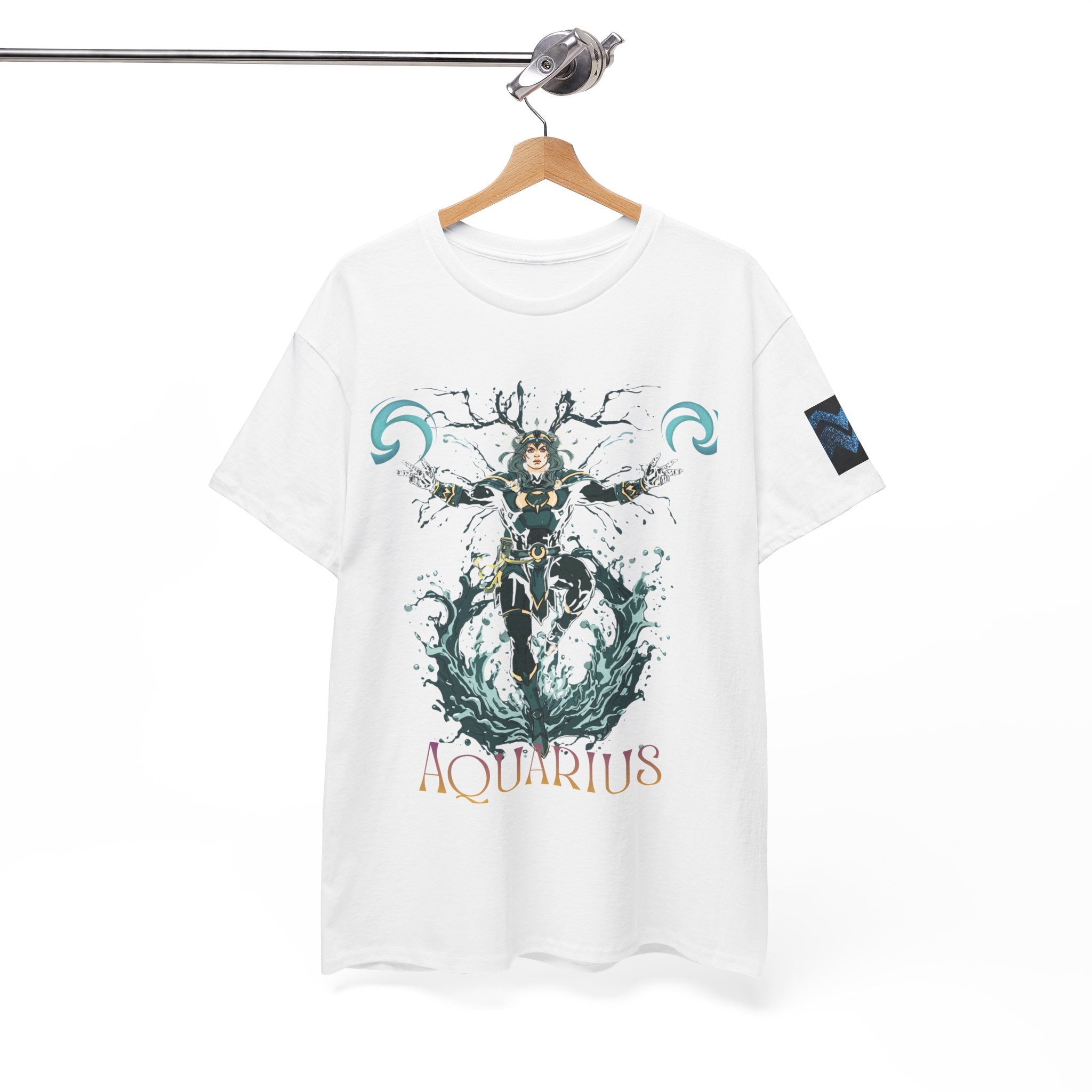 Aquarius Zodiac T‑Shirt — Aquarius Astrology Tee