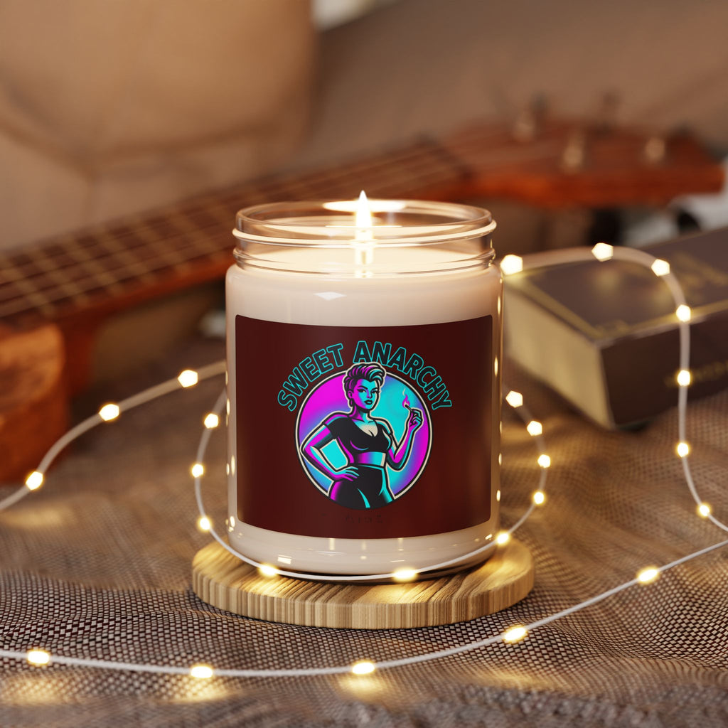Sweet Anarchy Candle  | Scented Soy Candle, 9oz