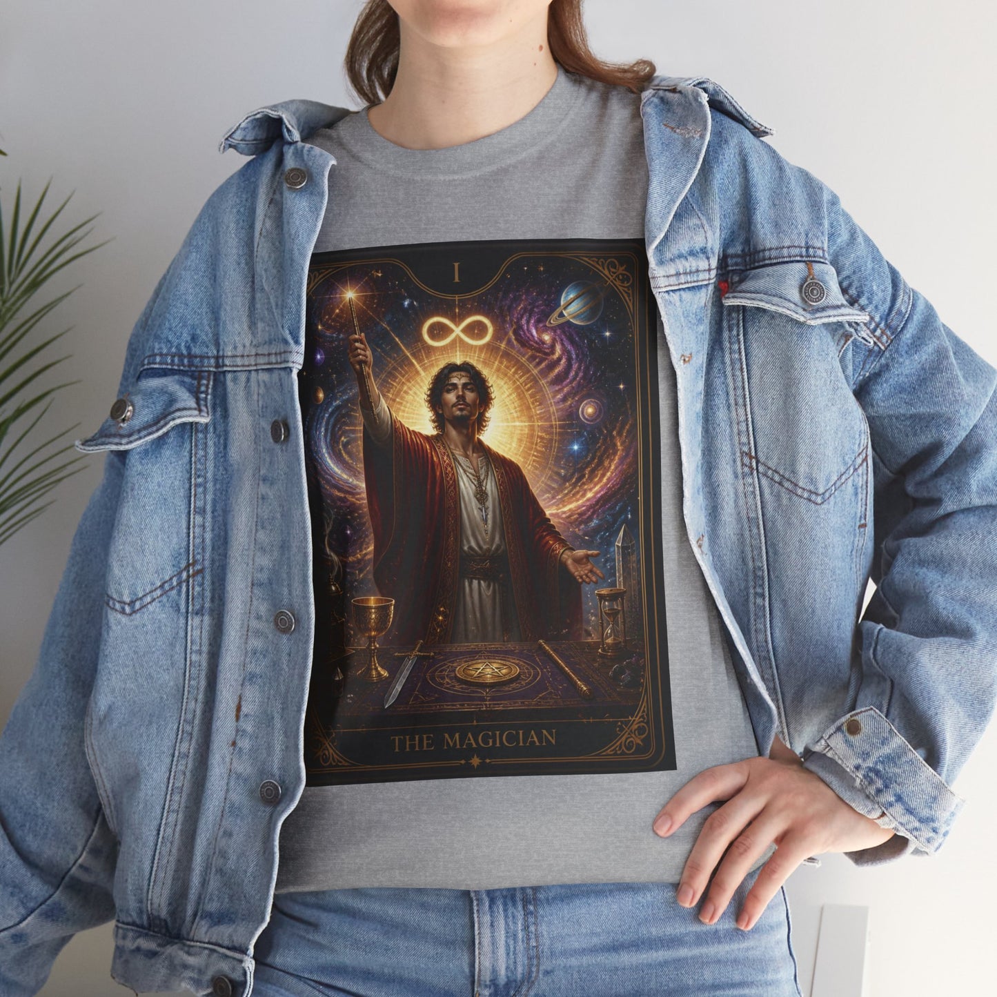 Mystic Magician Tarot T-Shirt — The Magus Arcana Illustration Tee