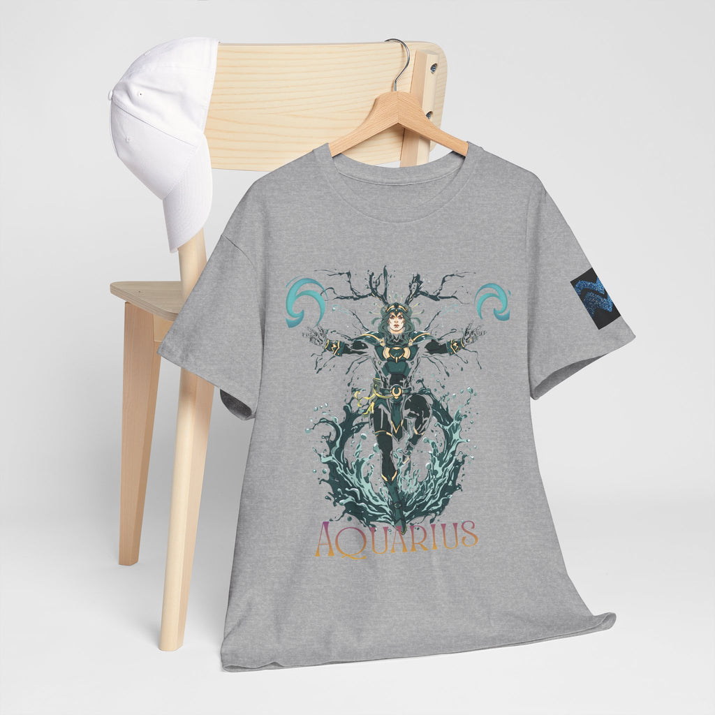 Aquarius Zodiac T‑Shirt — Aquarius Astrology Tee