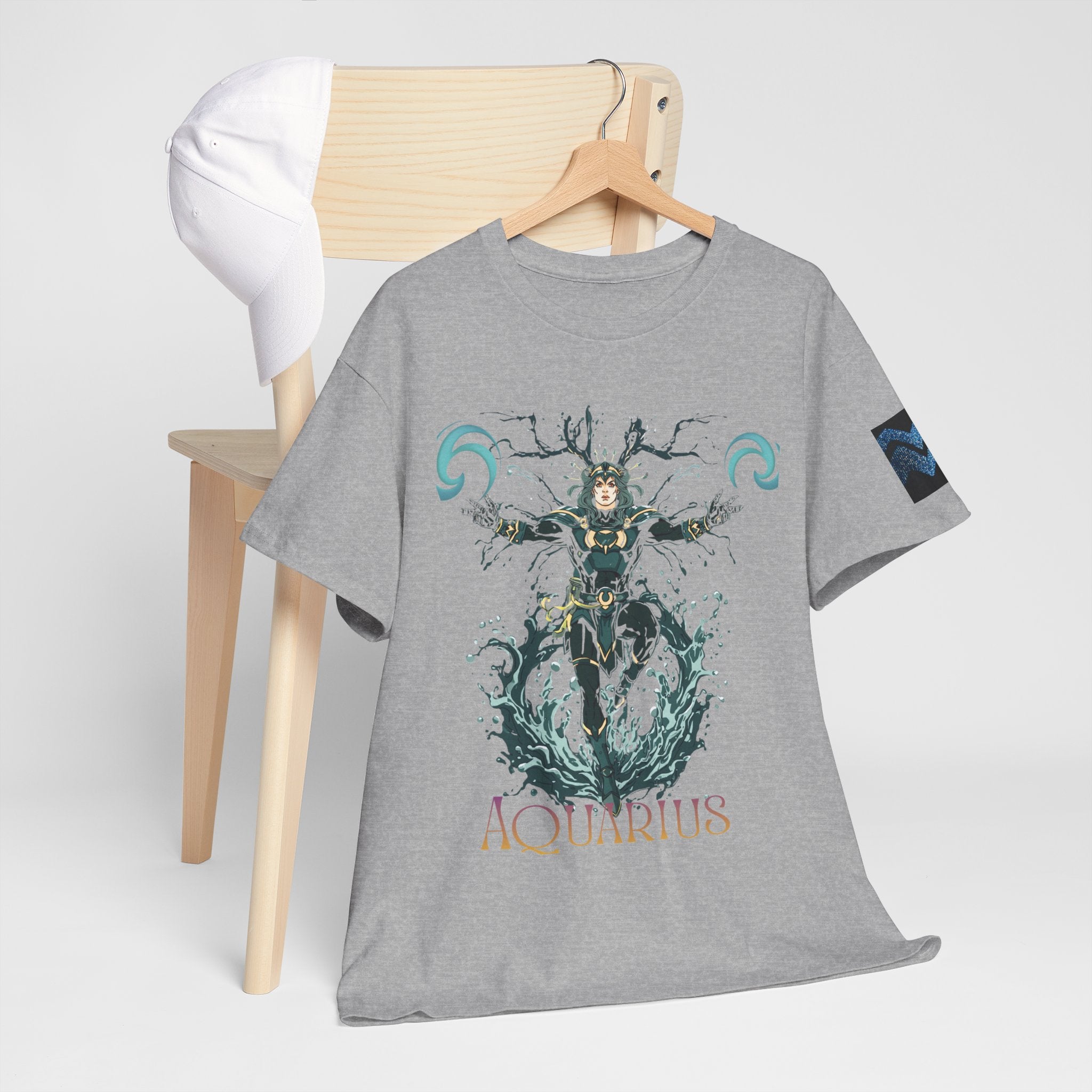 Aquarius Zodiac T‑Shirt — Aquarius Astrology Tee