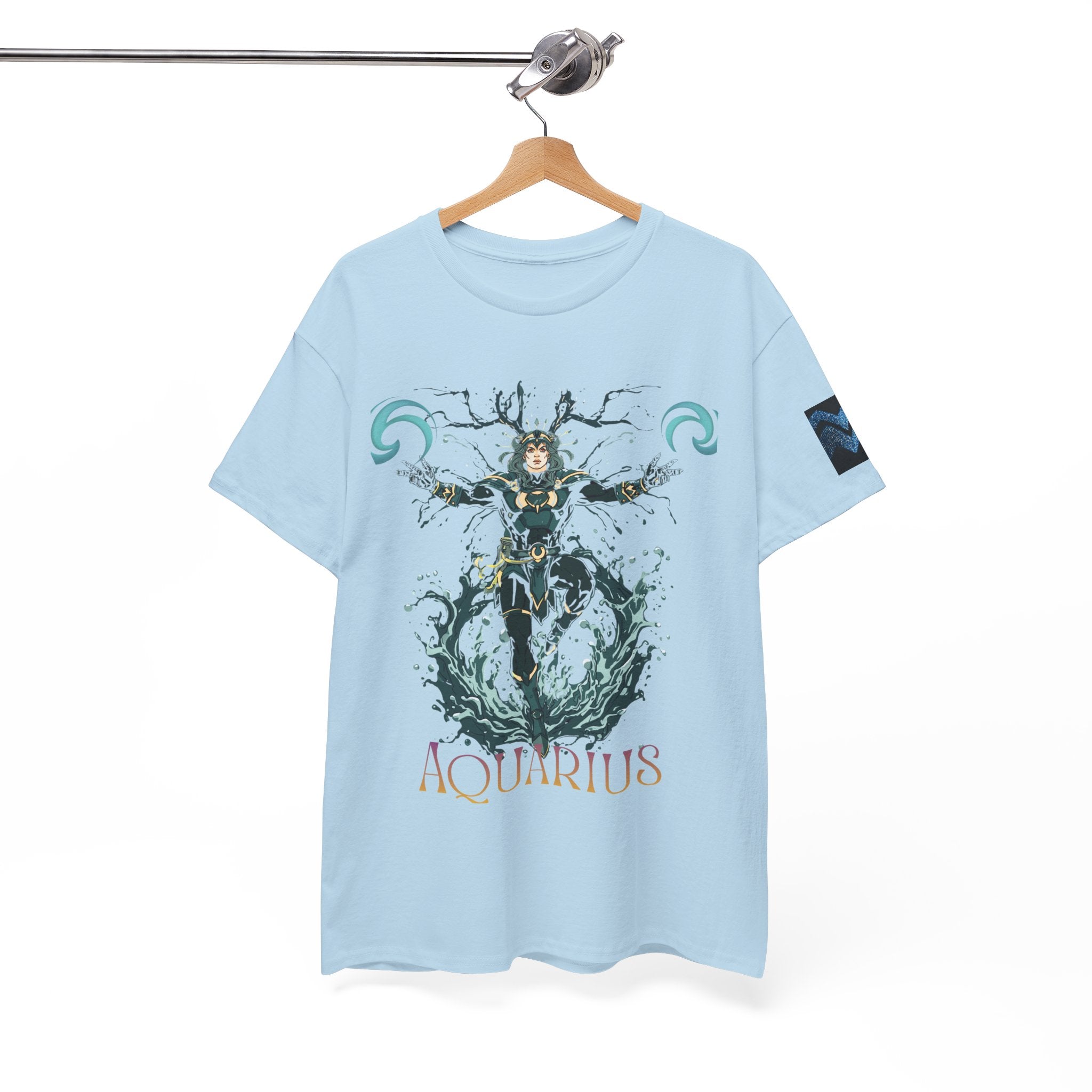Aquarius Zodiac T‑Shirt — Aquarius Astrology Tee
