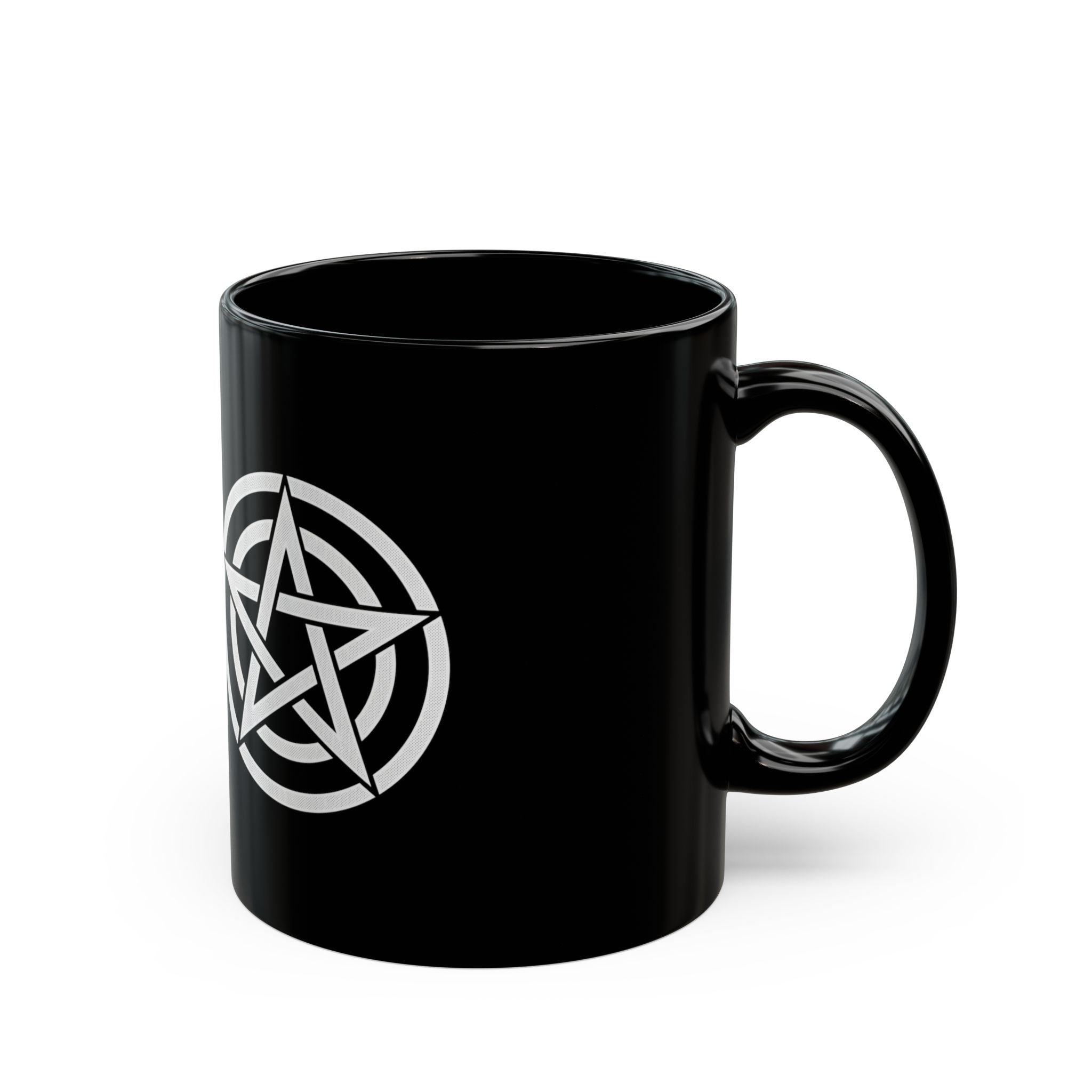 As Above So Below witch coven mug | Black Ceramic Mug