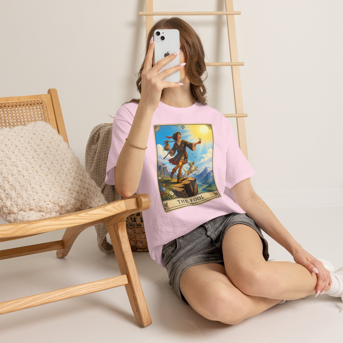 The Fool Tarot Card T‑Shirt — Vintage Major Arcana Graphic Tee