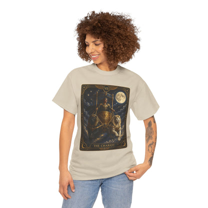 The Chariot Tarot T-Shirt — Vintage Occult Illustration Tee