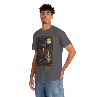 The Chariot Tarot T-Shirt — Vintage Occult Illustration Tee