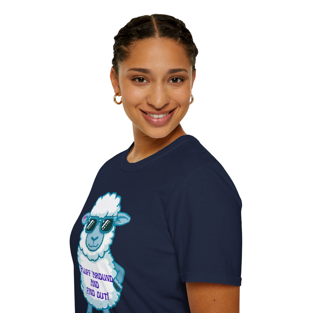 Sassy Sheep T-Shirt — Fluff Around and Find Out Graphic Tee