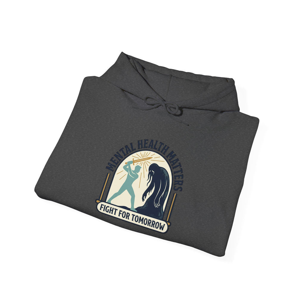 Mental Health Matters Hoodie | Wear Green, Awareness Ribbon, Self-Care