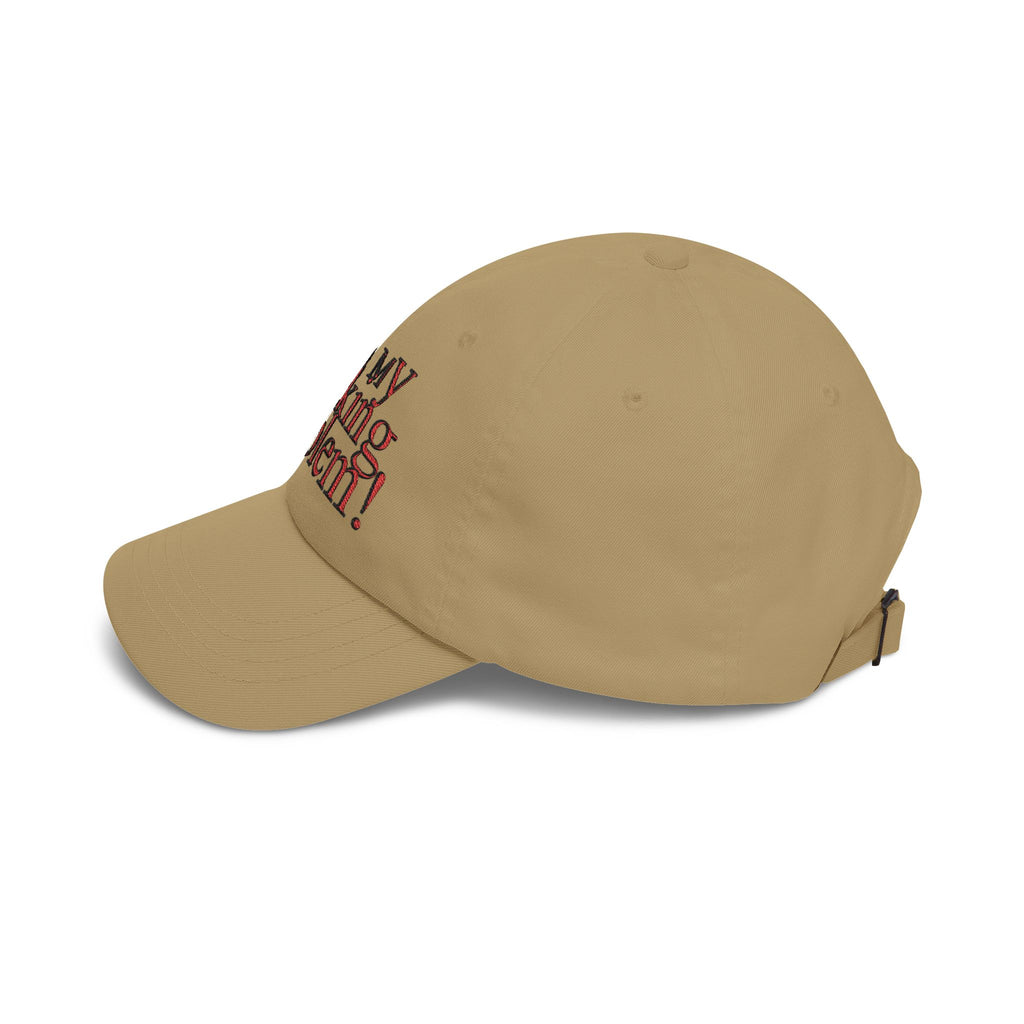 Not My Fucking Problem Dad Cap | Embroidered Statement Hat