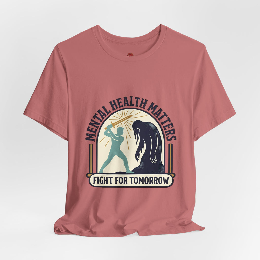 Mental Health Matters Tee | Wear Green, Awareness Ribbon, Be Kind