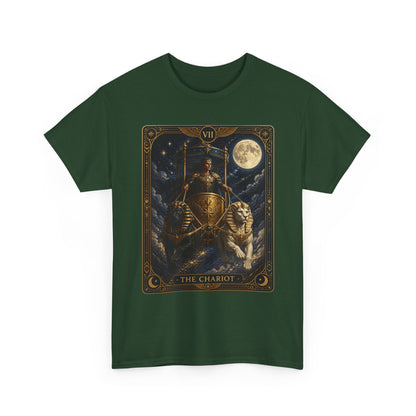 The Chariot Tarot T-Shirt — Vintage Occult Illustration Tee