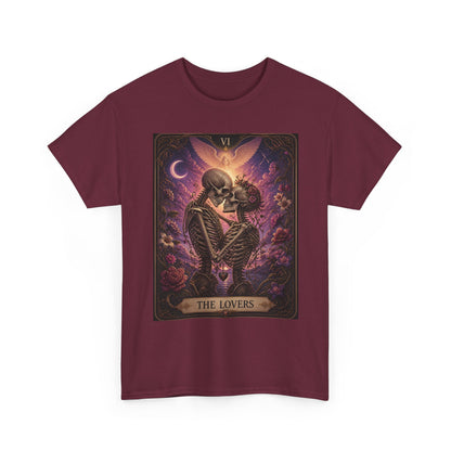 Tarot 'The Lovers' Skeleton Kiss Tee