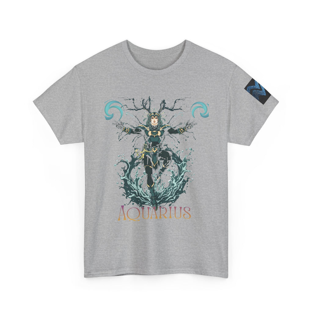 Aquarius Zodiac T‑Shirt — Aquarius Astrology Tee
